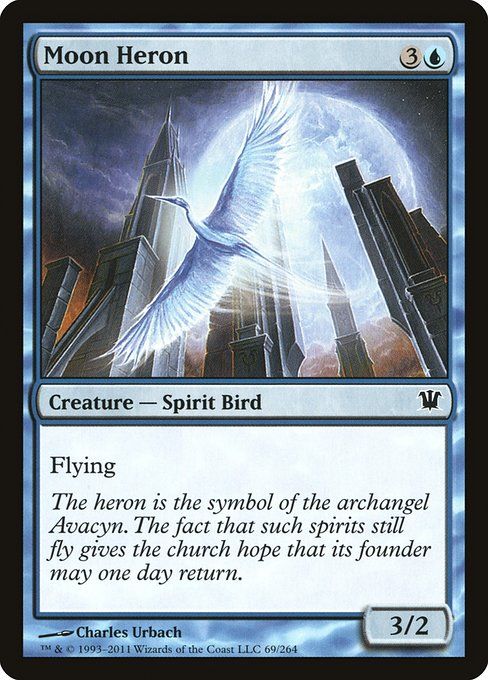 Carta MTG-Airone Lunare-Innistrad-69-ITA-EX- C