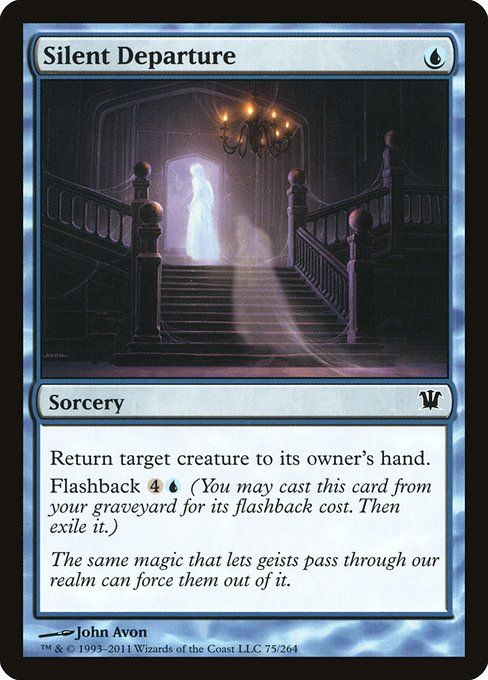 Carta MTG-Silent Departure-Innistrad-75-EN-EX- C