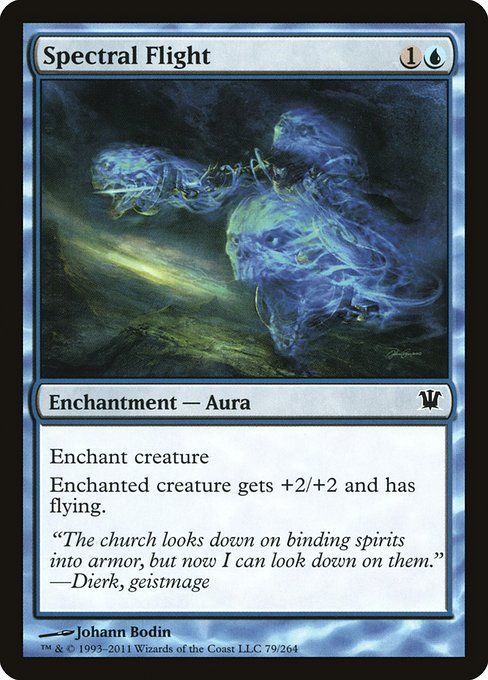 Carta MTG-Volo Spettrale-Innistrad-79-ITA-EX- C