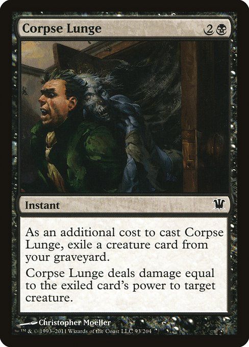 Carta MTG-Slancio del Cadavere-Innistrad-93-ITA-EX- C