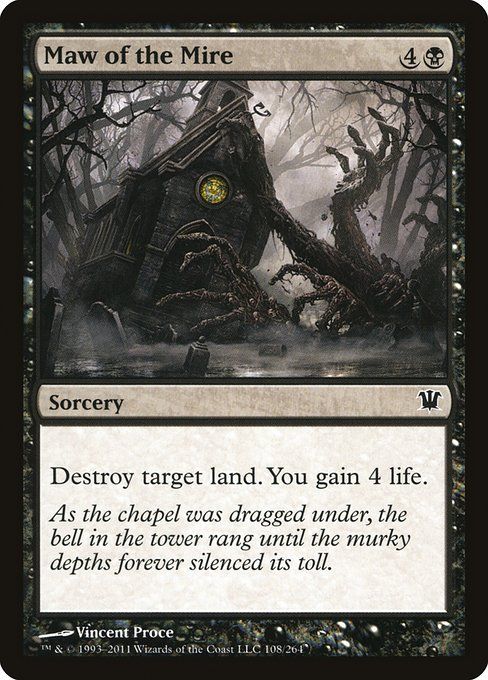 Carta MTG-Maw of the Mire-Innistrad-108-EN-EX- C