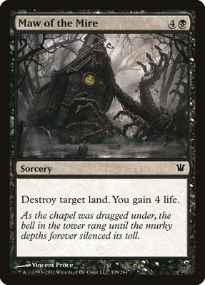 Carta MTG-Fauce del Pantano-Innistrad-108-ITA-EX- C
