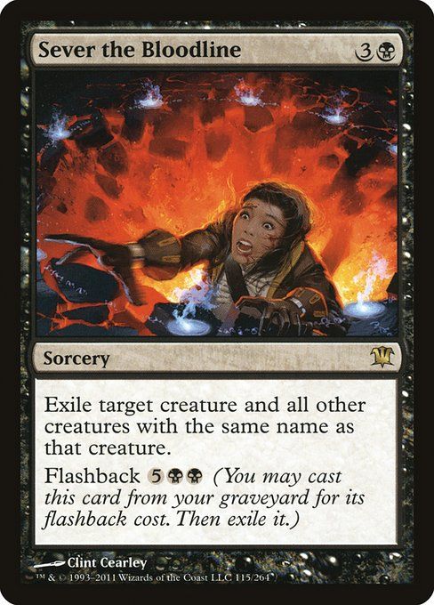 Carta MTG-Interrompere la Stirpe-Innistrad-115-ITA-EX- R