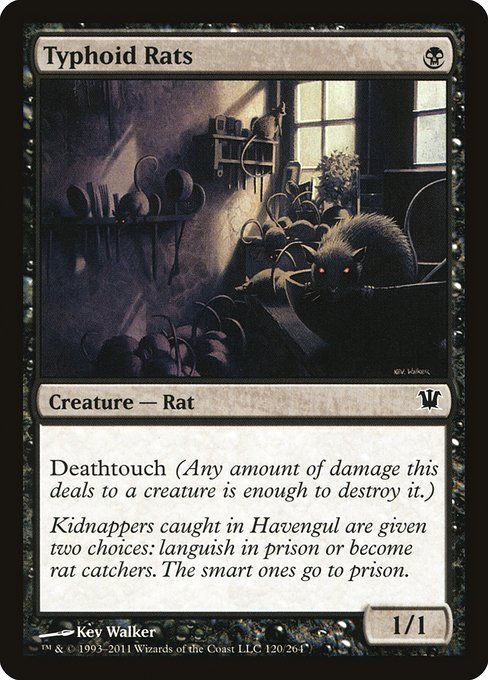 Carta MTG-Ratti del Tifo-Innistrad-120-ITA-EX- C