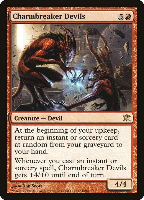 Carta MTG-Diavoli Spezzamagie-Innistrad-134-ITA-EX- R