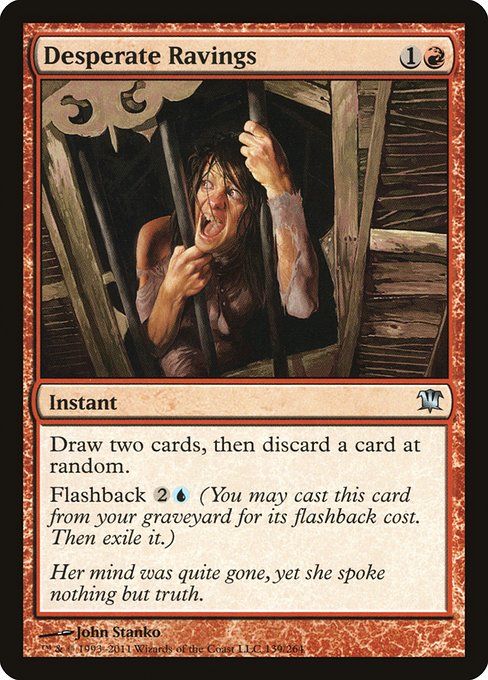 Carta MTG-Delirio Disperato-Innistrad-139-ITA-EX- U