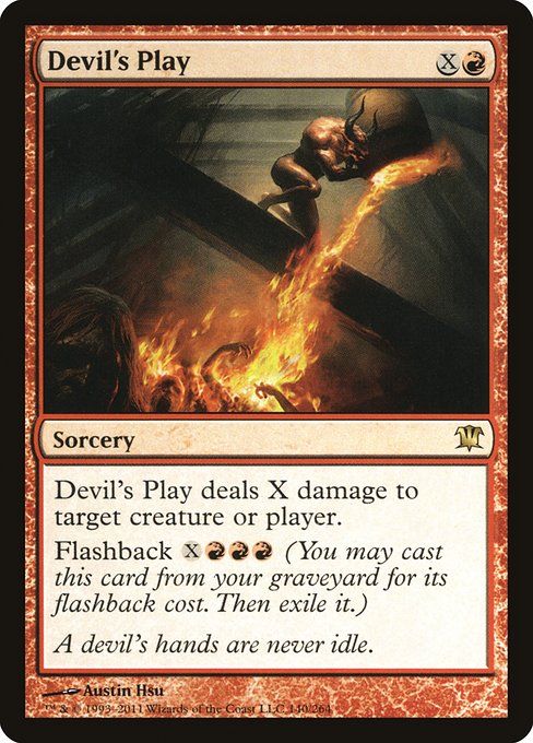 Carta MTG-Scherzo del Diavolo-Innistrad-140-ITA-EX- R