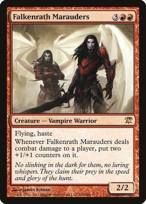 Carta MTG-Predoni Falkenrath-Innistrad-141-ITA-EX- R