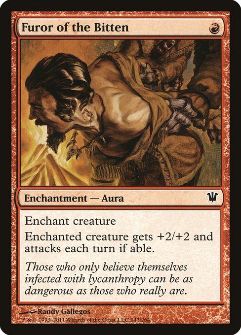 Carta MTG-Ira di Chi È Morso-Innistrad-143-ITA-EX- C