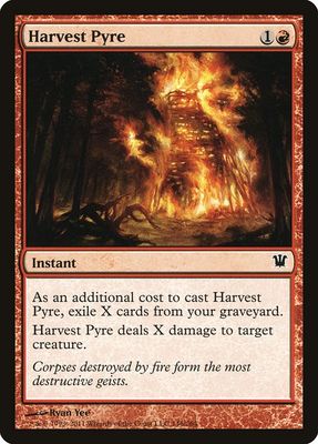 Carta MTG-Harvest Pyre-Innistrad-146-EN-EX- C