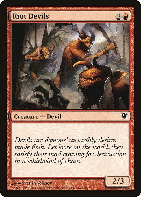 Carta MTG-Diavoli da Sommossa-Innistrad-160-ITA-EX- C