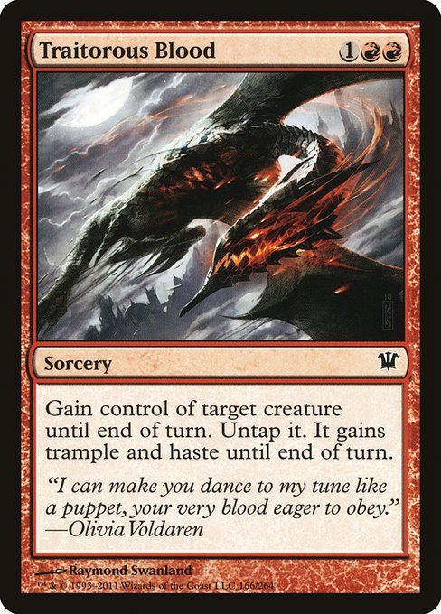 Carta MTG-Sangue Traditore-Innistrad-166-ITA-EX- C
