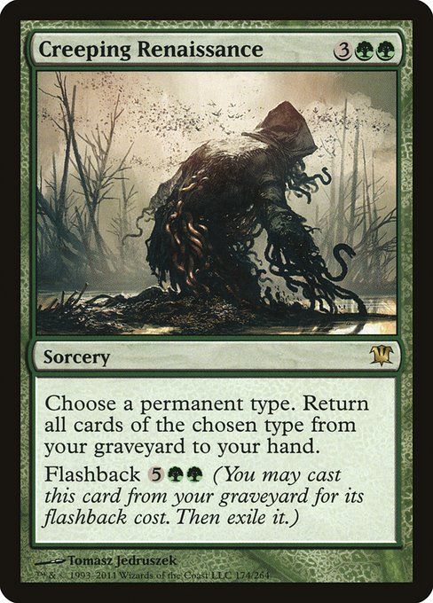 Carta MTG-Rinascita Strisciante-Innistrad-174-ITA-EX- R