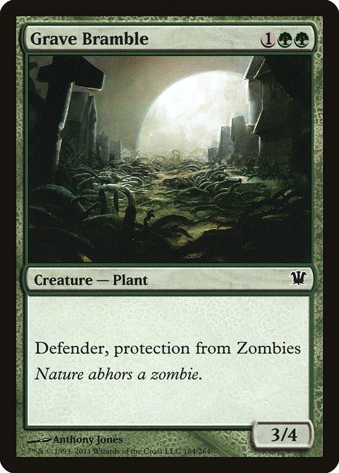 Carta MTG-Rovo delle Tombe-Innistrad-184-ITA-EX- C