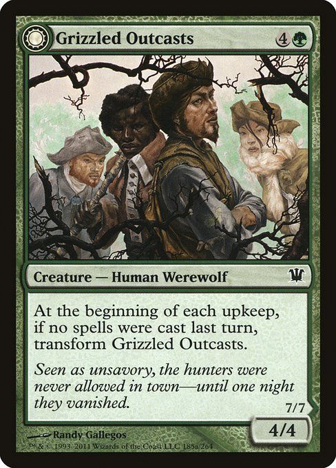 Carta MTG-Reietti dal Manto Grigio/Libertini...-Innistrad-185-ITA-EX- C