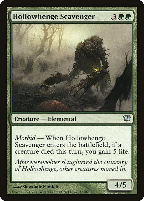 Carta MTG-Saprofago di Fossocavo
-Innistrad-188-ITA-EX- U