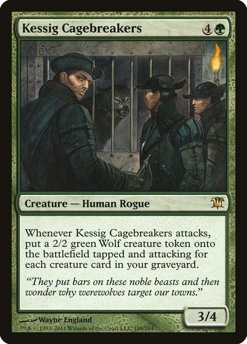 Carta MTG-Spezzagabbie di Kessig-Innistrad-189-ITA-EX- R