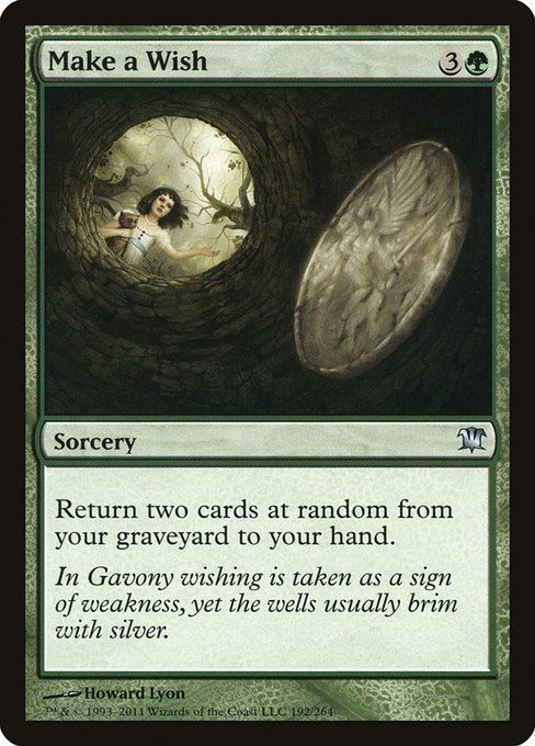 Carta MTG-Esprimere un Desiderio-Innistrad-192-ITA-EX- U