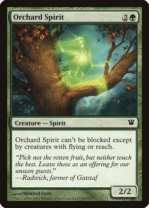 Carta MTG-Esprit du verger-Innistrad-198-FRA-EX- C