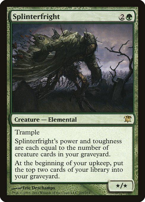 Carta MTG-Spauracchio delle Schegge-Innistrad-205-ITA-EX- R