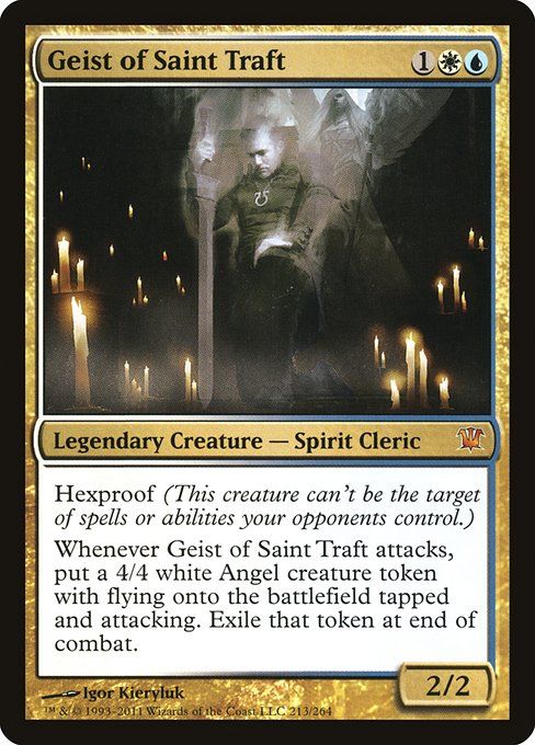 Carta MTG-Geist di Saint Traft-Innistrad-213-ITA-EX- M