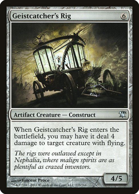 Carta MTG-Geistcatcher's Rig-Innistrad-223-EN-EX- U