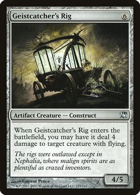 Carta MTG-Geistcatcher's Rig-Innistrad-223-EN-EX- U