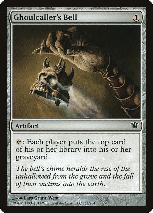 Carta MTG-Campana dell’Evocaghoul-Innistrad-224-ITA-EX- C