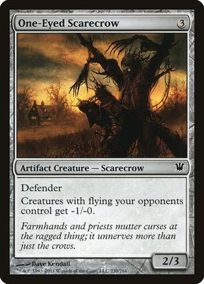 Carta MTG-One-Eyed Scarecrow-Innistrad-230-EN-EX- C
