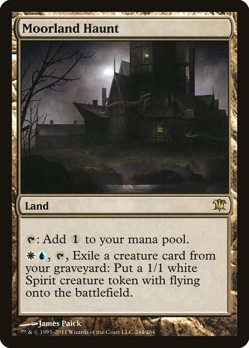 Carta MTG-Covo nella Brughiera-Innistrad-244-ITA-EX- R