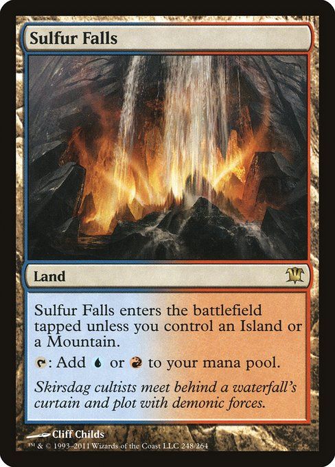 Carta MTG-Sulfur Falls-Innistrad-248-EN-EX- R