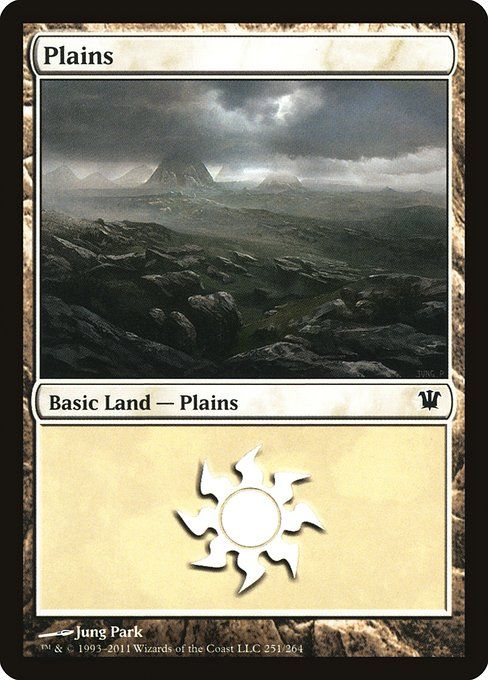 Carta MTG-Pianura (V.2)-Innistrad-251-ITA-EX- C