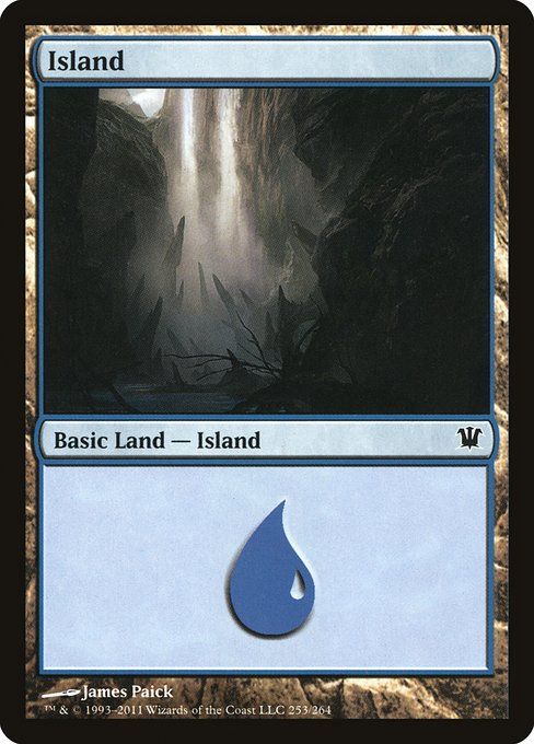Carta MTG-Isola (V.1)-Innistrad-253-ITA-EX- C