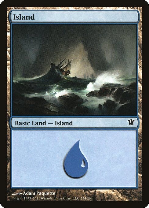 Carta MTG-Isola (V.2)-Innistrad-254-ITA-EX- C