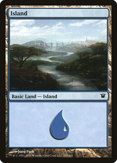 Carta MTG-Isola (V.3)-Innistrad-255-ITA-EX- C