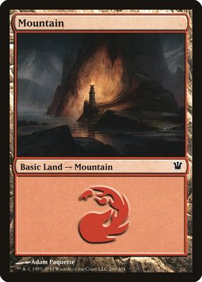 Carta MTG-Montagna (V.2)-Innistrad-260-ITA-EX- C
