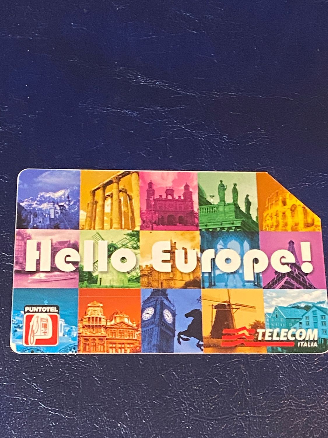 Scheda telefonica - Hello Europe! Usata 5€ Scad.31/12/09 Tir:200.000