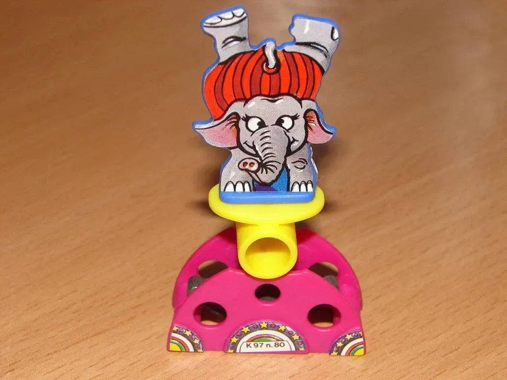 kinder sorpresa K97 N.80 - Circo Elefante (componibile) no BPZ