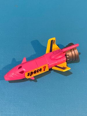 kinder sorpresa K97 N.21 - Razzo spaziale rosa (componibile) no BPZ