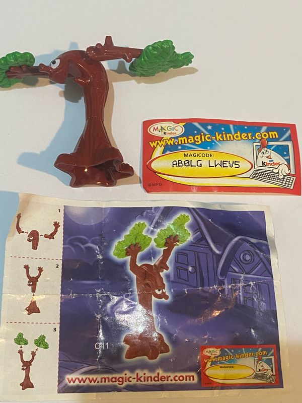 Kinder sorpresa C-41 - FUNNY CASTLE ALBERO + BPZ