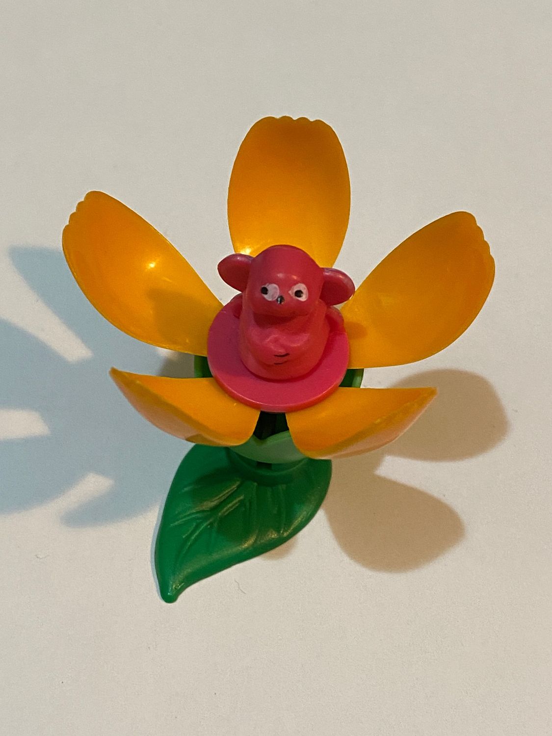 kinder sorpresa K97 N.34 - Fiore Giallo farfalla Rosa (componibile) no BPZ