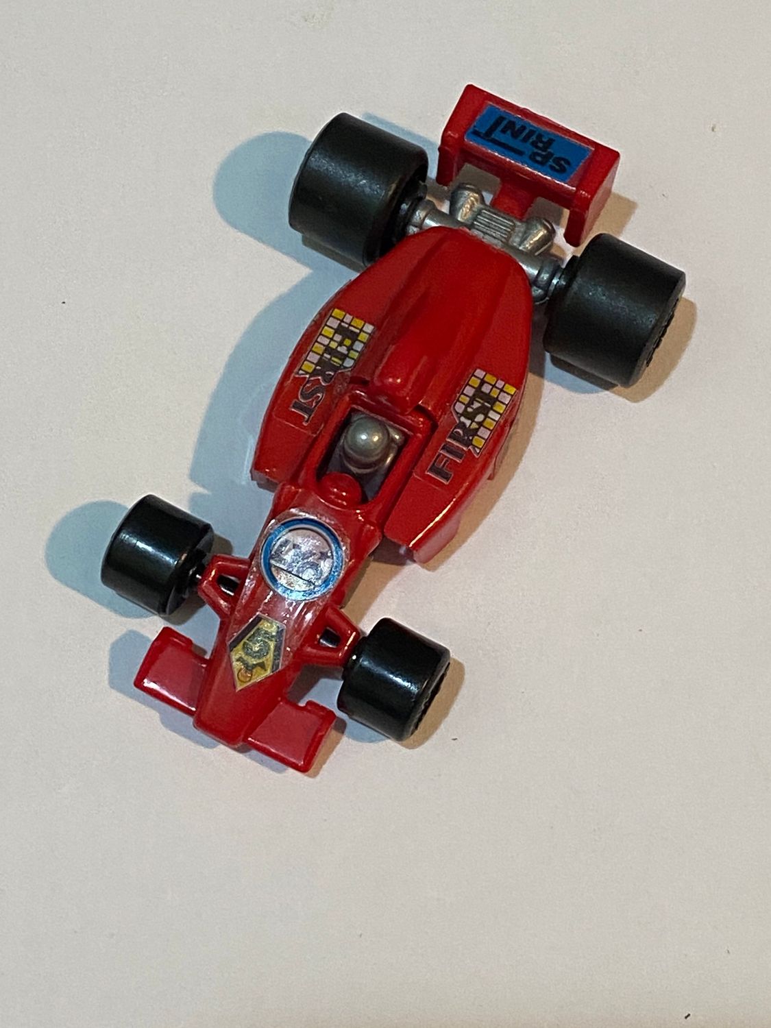 kinder sorpresa K96 N.80- Auto Formula 1 GP rossa (componibile) no BPZ
