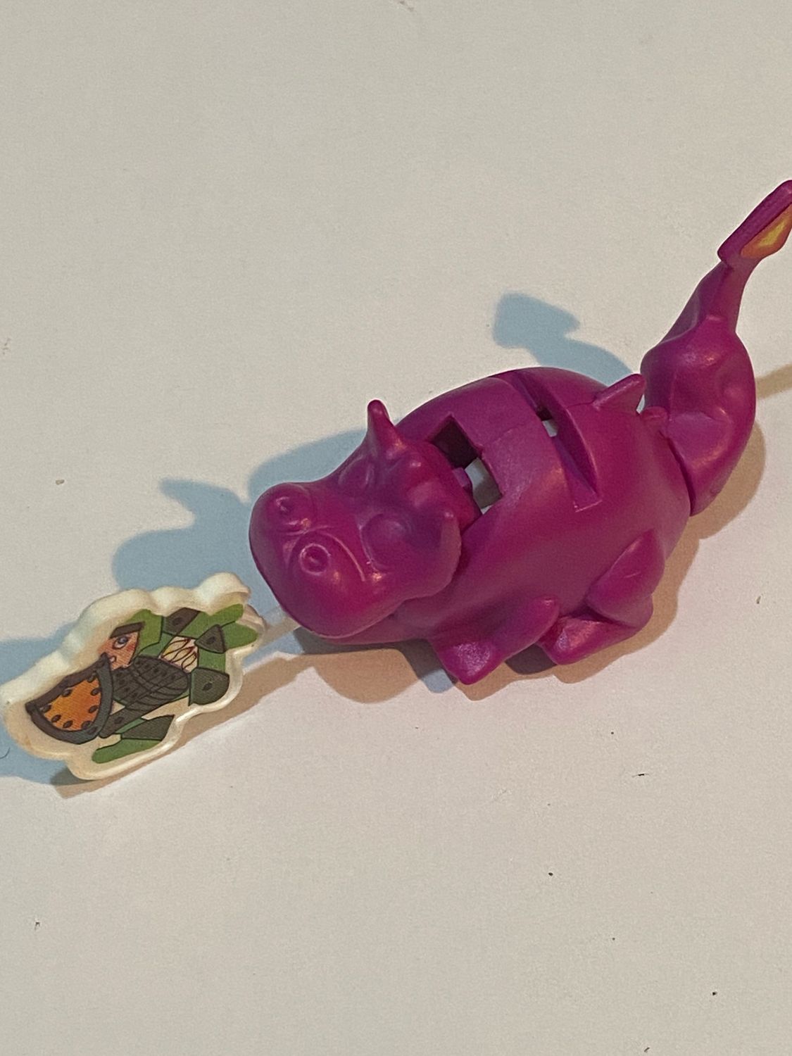 kinder sorpresa K96 N.49 - Drago e cavaliere  (componibile) no BPZ