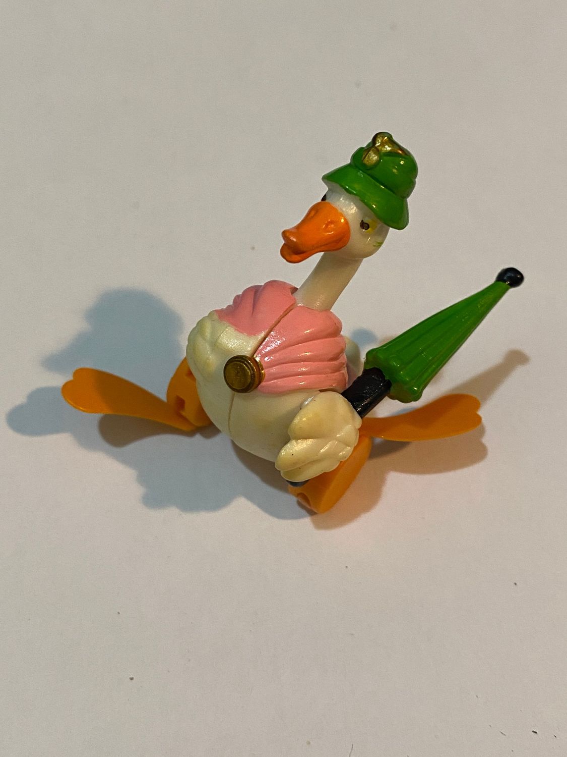kinder sorpresa K01 N.48 - Oca in marcia ombrello verde (componibile) no BPZ