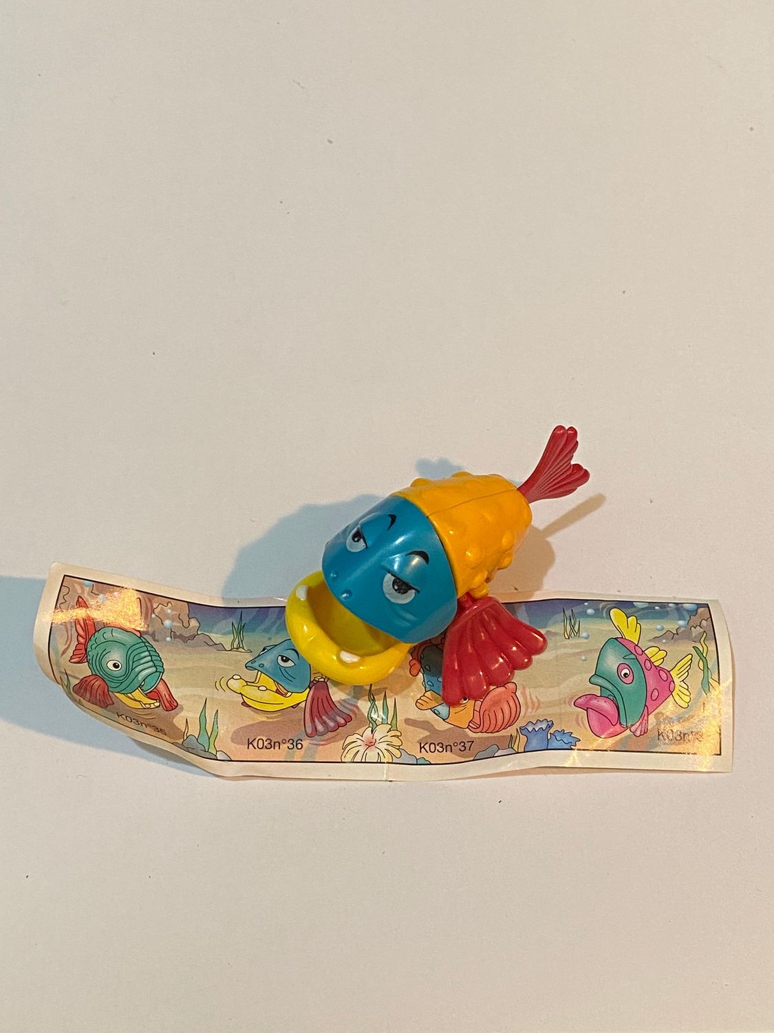 kinder sorpresa K03 N.36 - Pesce + BPZ