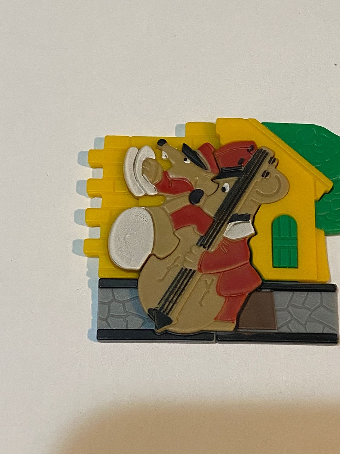 kinder sorpresa K99  N°10- Puzzle plastica parte stazione (componibile) no BPZ