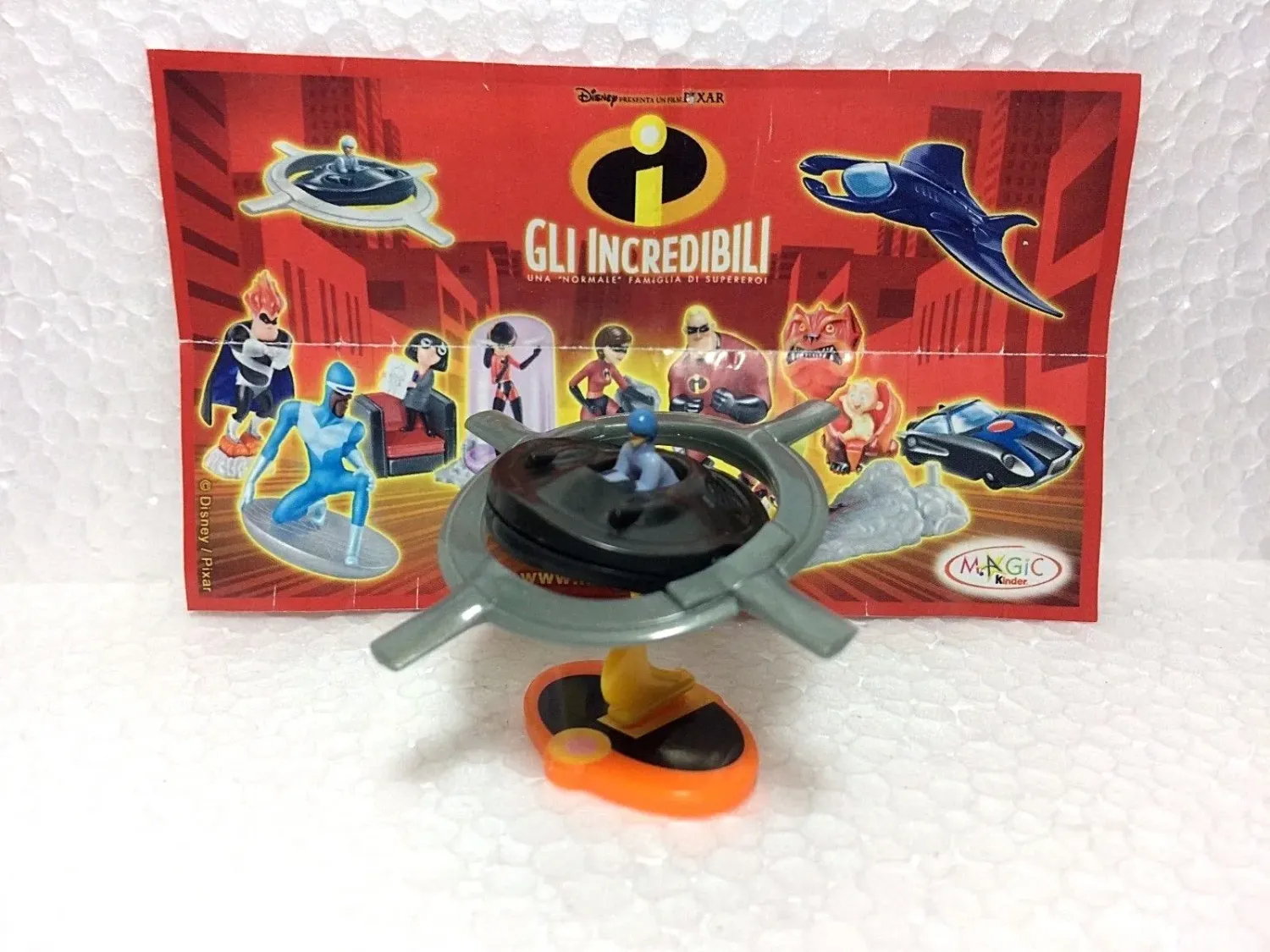 kinder sorpresa C-310 - Gli Incredibili -Velocipod + BPZ