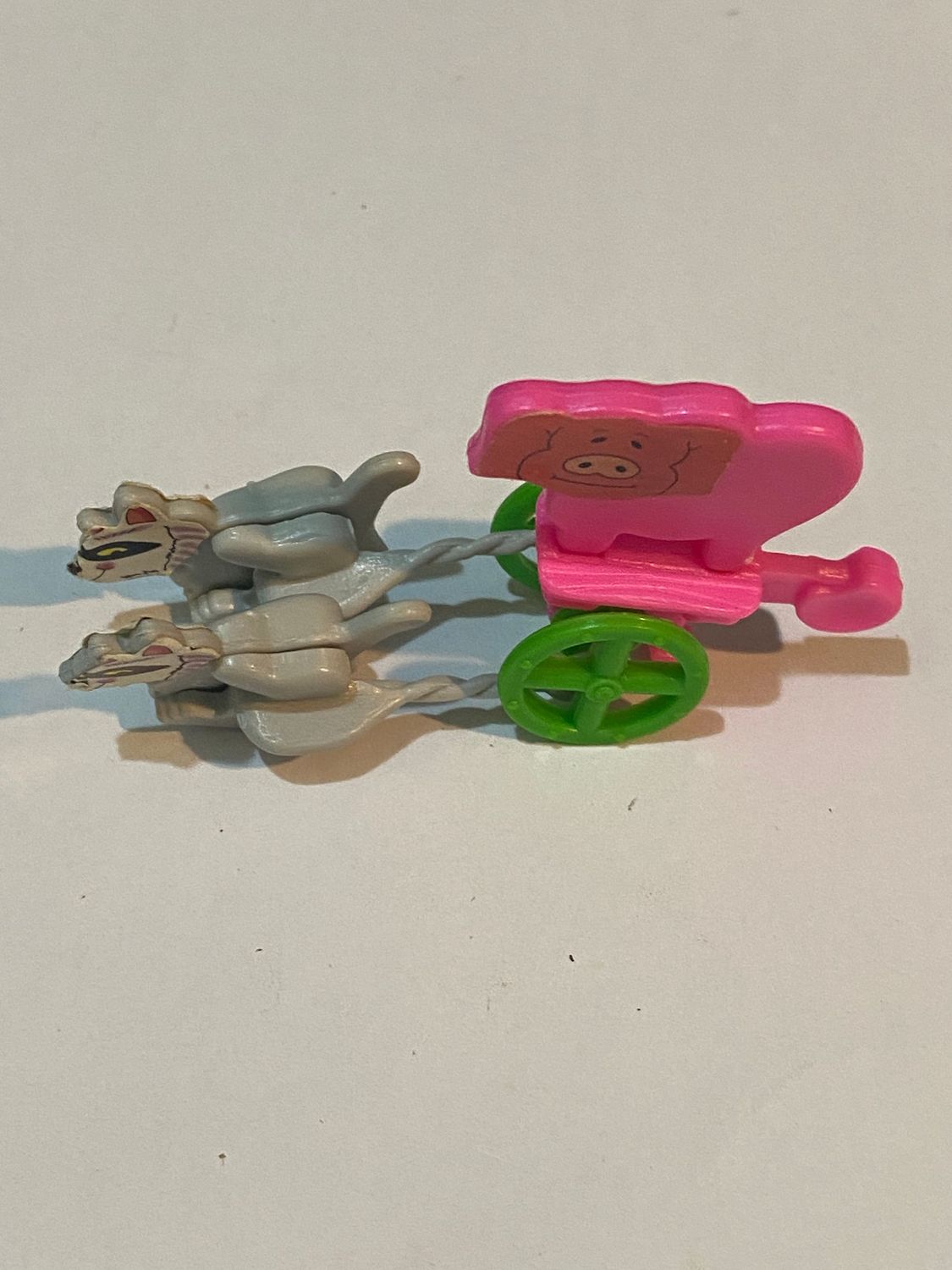 kinder sorpresa K96 N.107 - Salvadanaio trainato da Procioni (componibile) no BPZ