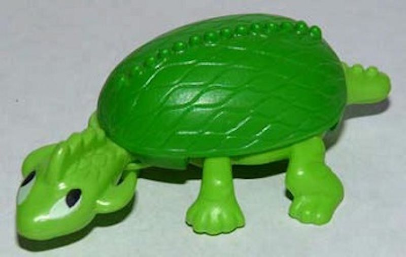 kinder sorpresa K98  N°73 - Animali Lucertola (Var Cresta nera)(componibile) no BPZ