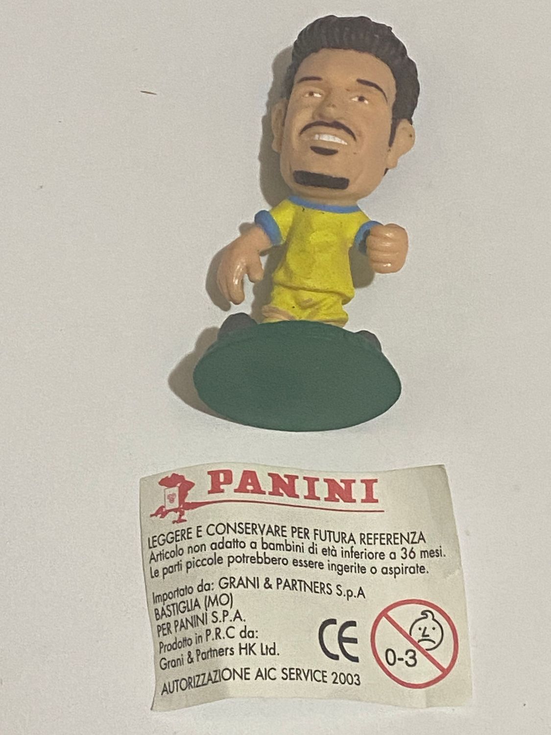 Bomberini Panini 2003 - Miniatura Simone Perrotta Chievo Verona Vintage Collezione